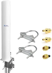 Maswell 5G 4G LTE antenna outdoor, 2X2 MIMO 700-6000MHz, up to 4.5 dBi - Picture 1 of 10