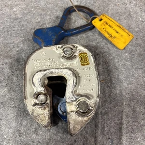 6423005 Plate lifting clamp CAMPBELL/MERRILL GX 1 ton, grip 1/16 -3/4” or 1-19MM - Picture 1 of 20