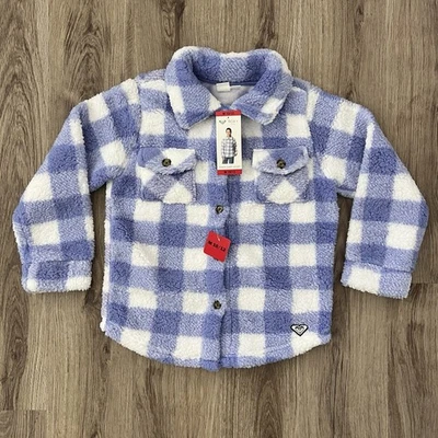 Chaqueta Camisa Roxy, Niñas Mediana 10-12, Nueva con Etiquetas.  Foto 1 de 3