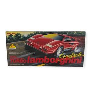 Vintage Radio Shack Countach Turbo Lamborghini  RC Red 60 - 4074A - New Open Box - Picture 1 of 7