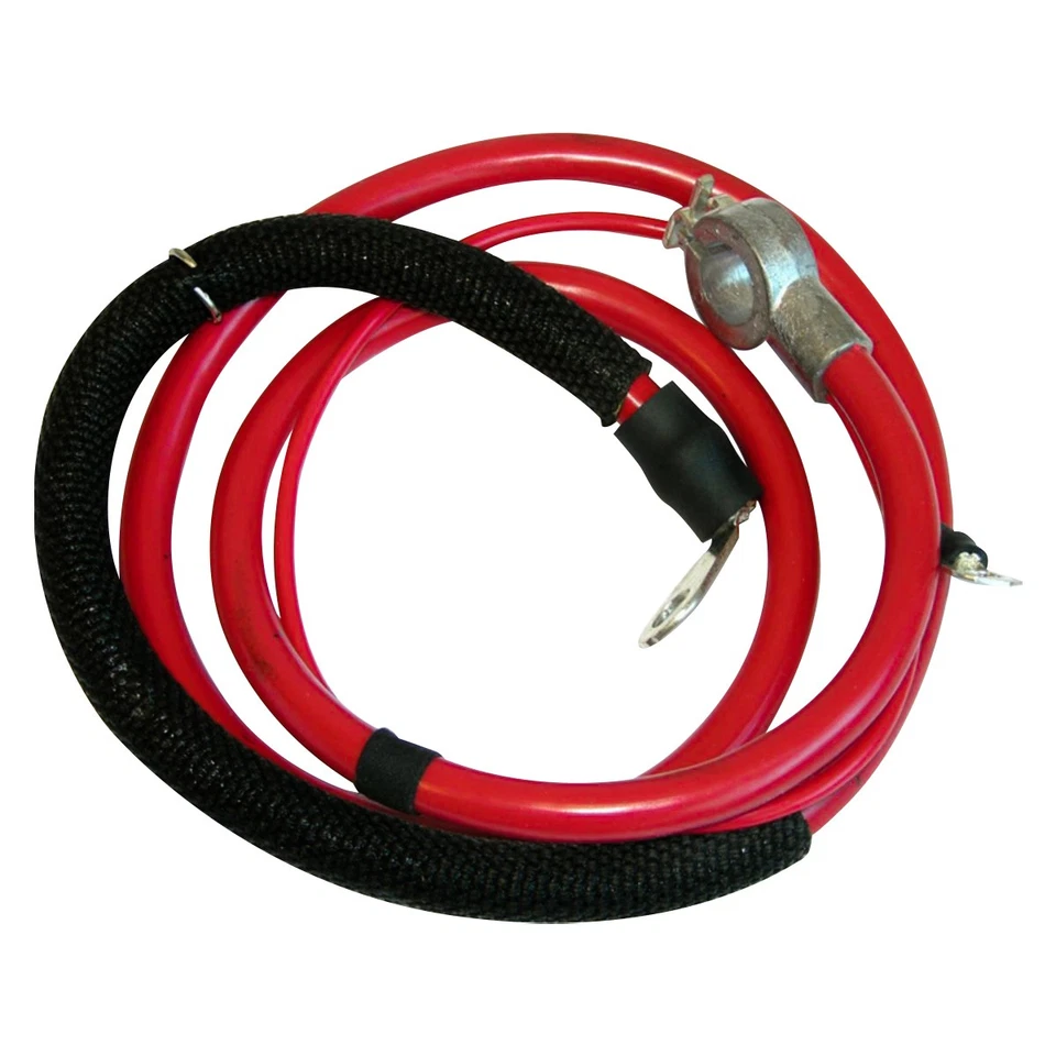 Battery Cable Positive Red 1970 Oldsmobile Cutlass 442 With V8 455cid 1pc - Image 1 of 4