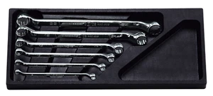 KTC NEPROS NTM506 45°×6° Off Set Schraubenschlüssel 6-tlg Set 12-Punkt Form 8x10~22x24mm - Bild 1 von 5