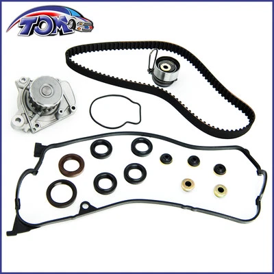 Timing Belt Kit Water Pump Valve Cover Gasket For 2001-2005 Honda Civic 1.7L - Image 1 of 4