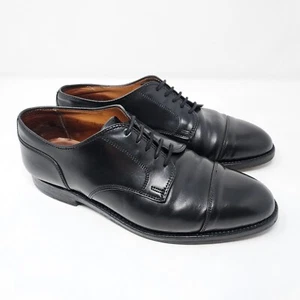 Alden 2161 Straight Tip Blucher Black Shell Cordovan/Schwarz (EU 41,5 US 8 C/E) - Picture 1 of 15