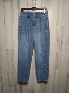 Jeans plissettato a vita alta Pilcro e la tipografia Anthropologie 27 - Foto 1 di 9