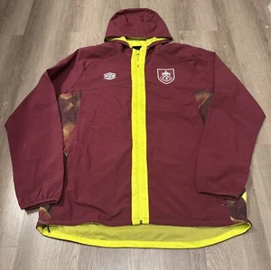 Burnley FC Pro Training Umbro Full Zip Hooded Jacket 2022/23 Men’s XXL - Picture 1 of 4