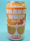 Craft BEER Can ~ FORTSIDE Brewing Orange Whip IPA ~ Vancouver, WASHINGTON