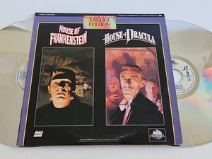 House of Frankenstein / House of Dracula Doble Laserdisc LD 41911 Halloween EX - Picture 1 of 14