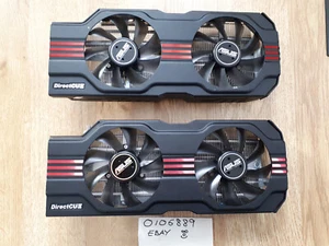 2x GTX580 or GTX570 (and others) Heatsink and cooling assemblies - Picture 1 of 7