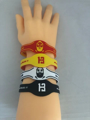 NBA Basketball Star Head double sided Bracelet Sports Wristband James Harden Cover