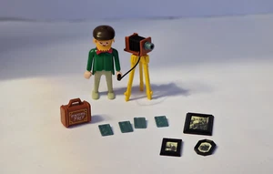 Playmobil Figur Fotograf Set 5401 komplett Rosa Serie Nostalge Puppenhaus - Bild 1 von 5