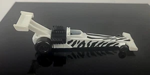 Hot Wheels 1993 Dragster Funny Car Zebra Design - Imagen 1 de 2