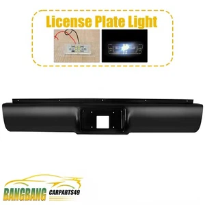 Rear Bumper Roll Pan w/ Light For 88-98 Chevy Silverado Sierra C/K1500 2500 3500 - Picture 1 of 17