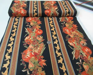 Timeless Treasures quilt-craft fabric HARVEST STRIPE 4 3/4 yds (cm-2095) Bolt! - Picture 1 of 1