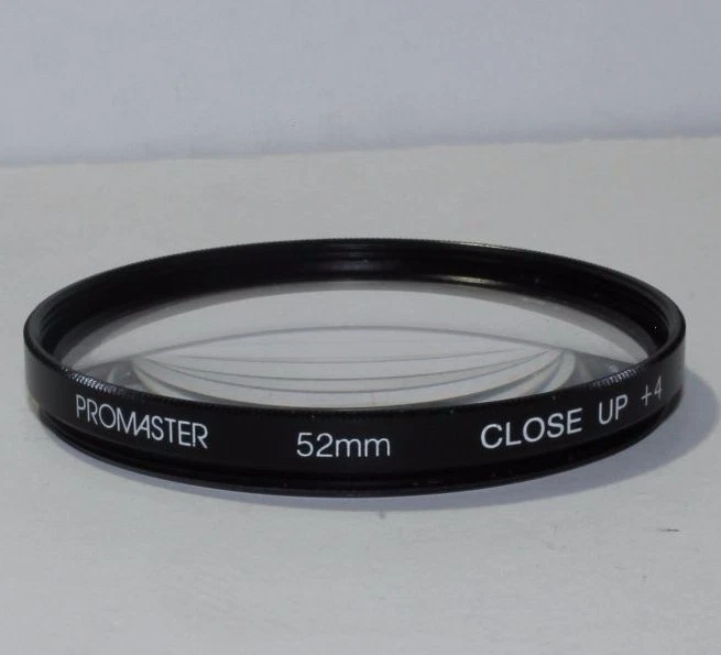 Lens Filter: Promaster 52mm Close Up +4 Macro Shipping is free worldwide  - Image 1 of 2