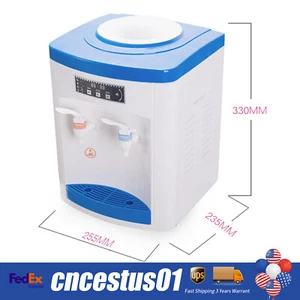 5 Gallon Hot Cold Water Dispenser Countertop Water Cooler Dispenser TOP Loading - Picture 1 of 20