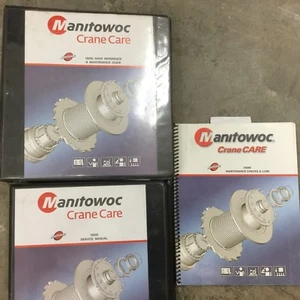 Manitowoc 16000 CRANE SERVICE SHOP REPAIR MANUAL CRAWLER MAINTENANCE CHECK GUIDE - Picture 1 of 11