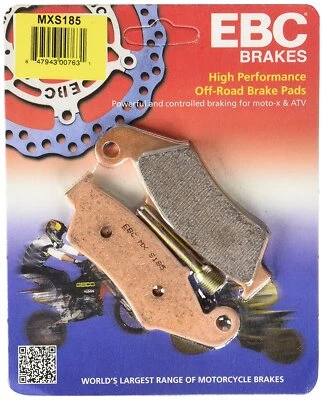 EBC Race Sintered MXS Brake Pads Front for HONDA CR500R 1995-2001 MXS185 - Image 1 of 3