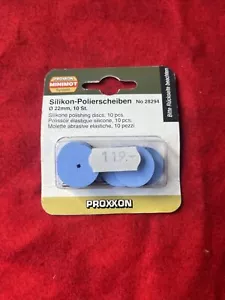 DISCHI LUCIDANTI SILICONE PROXXON MINIMOT N. 28294 - 10 pezzi (16a) - Foto 1 di 4