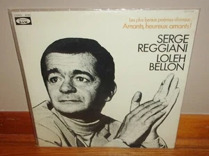SERGE REGGIANI-Amants, heureux amants! French Poems-LOLEH BELLON-1st SEALED lp! - Imagen 1 de 2