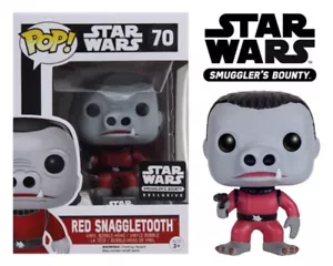 Funko exclusivo de Smuggler's Bounty: ¡POP! Star Wars - Red Snaggletooth #70 - Imagen 1 de 8