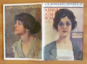 El Romance Mensual N.5, 1921 - Guy Thorne - La Chica De Los Ojos Violetas - Imagen 1 de 4