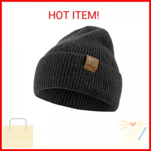 Vgogfly Beanie Men Slouchy Knit Skull Cap Warm Stocking Hats Guys Women Striped - Picture 1 of 2