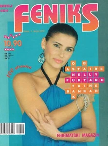 FENIKS #404 2010 CROATIAN CROSSWORDS MAGAZINE cover NELLY FURTADO - Bild 1 von 1