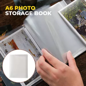 New A6 Photo Album Waterproof Photo Storage Book Large Capacity Booklet 40Sheets - Picture 1 of 17