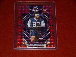 2023 Panini Mosaic Mosaic Red Viliami Fehoko Jr. - Picture 1 of 1