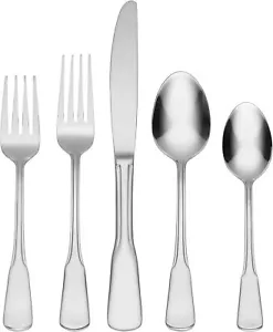 New-45-Piece Flatware Set, Service for 8 - Picture 1 of 5