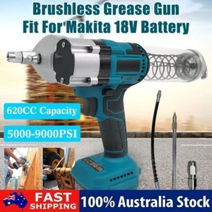 Brushless Electric Grease Gun 620cc Cartridges 9000PSI For Makita 18V Battery - Picture 1 of 13