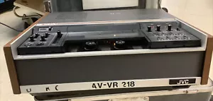 Vintage 1975 JVC Video Cassette Recording System CR-6060U AV-VR 218 U-Matic - Picture 1 of 10