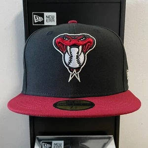 MLB - Arizona Diamondbacks 59FIFTY Fitted New Era Cap - Black & Red - Picture 1 of 4