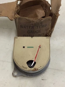 NOS 1942 42 Ford Dash Water Temp Gauge 21A-10883 - Picture 1 of 5