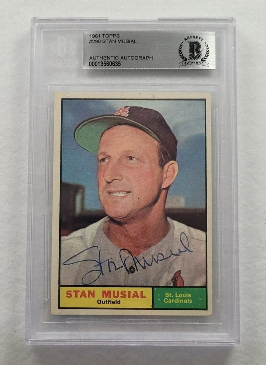 Stan Musial 1958 Season Baseball Sports Trading Cards