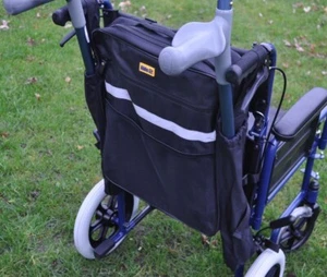 Bolso para silla de ruedas con muleta/palo para caminar - Bolsa para silla de ruedas - Bolsos grandes - Accesorios - Imagen 1 de 1