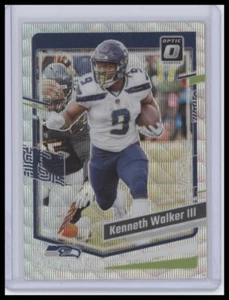 Kenneth Walker III 2023 Donruss Optic Premium Wave #/300 Seahawks - Picture 1 of 2