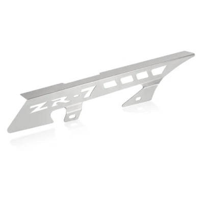 For Kawasaki ZR-7/ZR 7 ZR-7S/ZR 7S 1999-2004 chain guard Stainless steel Silver - Imagem 1 de 4