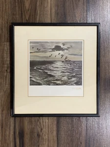 Peter Scott (British, 1909-1989), Wigeon original signed print - Picture 1 of 5