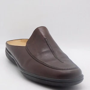 Sundini Causal Footwear Women Leather Sandals Mules Slip On Closed Toe Size 7N - Picture 1 of 11