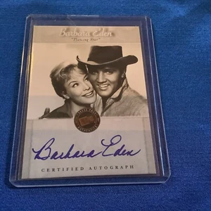 BARBARA EDEN "FLAMING STAR" 2007 PRESSEAUSWEIS ELVIS LEBT AUF KARTE AUTO **JEANNIE** - Bild 1 von 5
