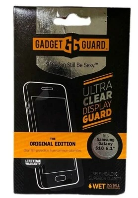 Gadget Guard Ultra Clear Screen Protector For Samsung Galaxy S10 (6.1") Clear - Image 1 of 3