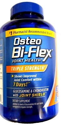 Osteo Bi-Flex Triple Fuerza Articular Salud y Escudo 200 Tabs EXP 01/2026 Foto 1 de 3