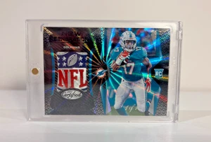 2021 Panini Certified Jaylen Waddle Rookie NFL Shield Patch 1/1 Dolphins RC SSP - Picture 1 of 12