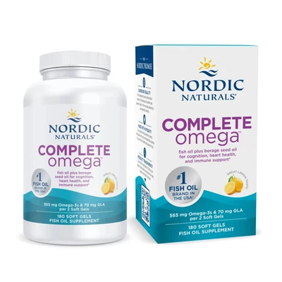 Nordic Naturals Complete Omega Lemon - Support Healthy Skin, Joints & Cognition - Image 1 of 4