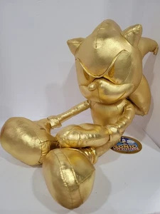 24KT GOLD SONIC The Hedgehog 21 Zoll Jakks Plüsch 2024 MIT ETIKETT SELTEN Sammlerstück ✨️ - Bild 1 von 9