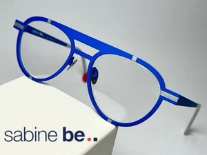 Brand New Sabine be.. Be Chill 469 Matt Blue Satin 52-145 France - Picture 1 of 13