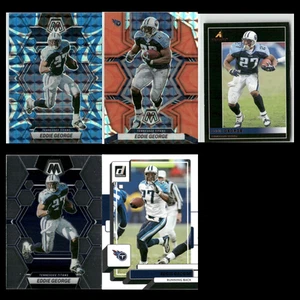 Eddie George Lotto 5 Figurine Calcio -Primi- 2021-23 Panini Tennessee Titans NFL - Foto 1 di 7