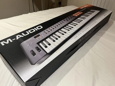 M-Audio Oxygen 61 key MK IV USB Midi Keyboard, inc USB cable and sustain pedal - Image 1 of 4